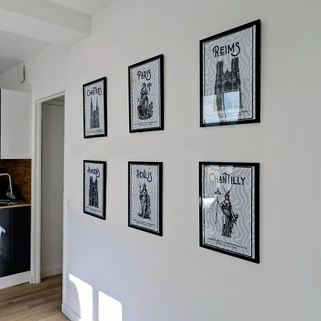 Apartment L'ecrin De Senlis, Elegant 2 Pieces, Centre-ville Avec Parking Public A Proximite Senlis (Oise)